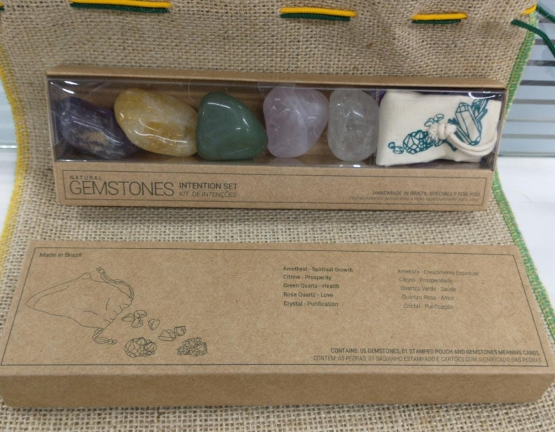 Onde Comprar Brindes Personalizados com Pedras Brasileiras Freguesia do Ó - Brindes com Pedras Brasileiras Semipreciosas
