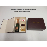 caixas personalizadas para brindes corporativos valor Vila Gustavo